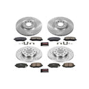 PowerStop Z23 Daily Driver Carbon-Fiber Ceramic Brake Pad and Drilled & Slotted