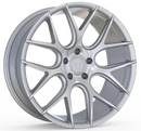 20x10 Dolce Performance MONZA Gloss Silver Machined Face 5x114.3 ET40 CB73.1