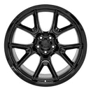 20" Replica DG21 fits Dodge Challenger 20x11 Gloss Black