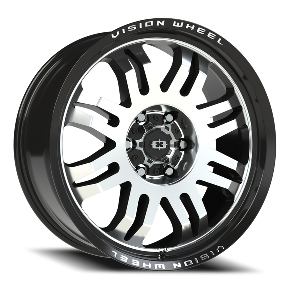 20x9 Vision 409 Inferno Black Wheel 6x139.7 ET12 CB110
