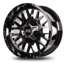 20x10 Mudder Trucker MT937 Black DDT 6x135 6x139.7 6x5.5 ET-18 Wheel-3