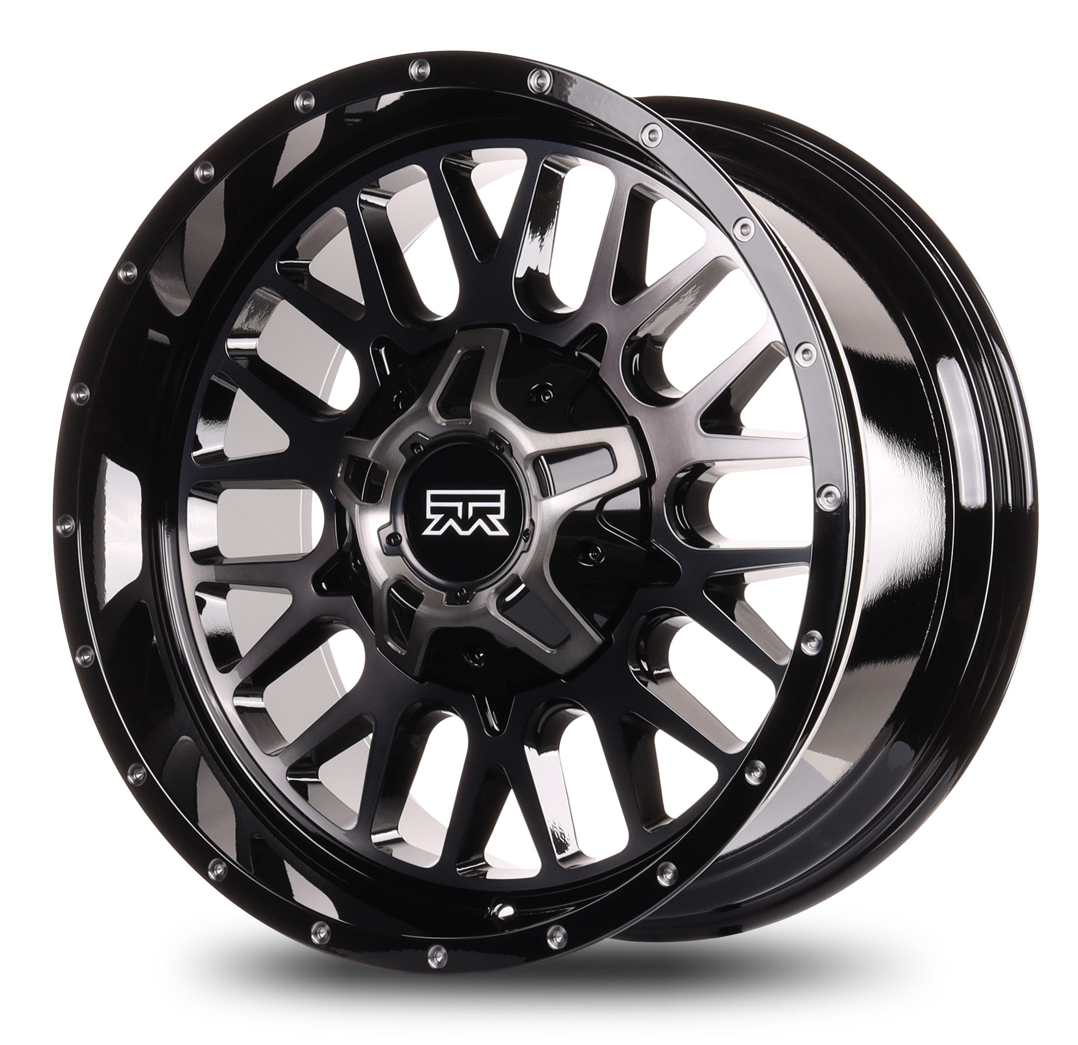 20x10 Mudder Trucker MT937 Black DDT 6x135 6x139.7 6x5.5 ET-18 Wheel