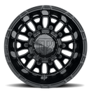 20x8.25 MTX Banshee Gloss Black 10x225 ET-185 CB170.13 Wheel