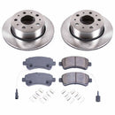 PowerStop OE Stock Replacement Low-Dust Ceramic Brake Pad and Rotor Kit