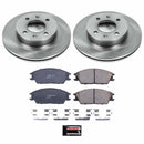 PowerStop OE Stock Replacement Low-Dust Ceramic Brake Pad and Rotor Kit