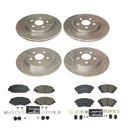 PowerStop Z23 Daily Driver Carbon-Fiber Ceramic Brake Pad and Drilled & Slotted