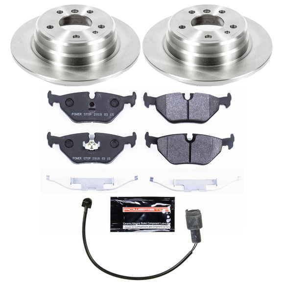 PowerStop Track Day Spec High-Performance Brake Pad and Rotor Kit