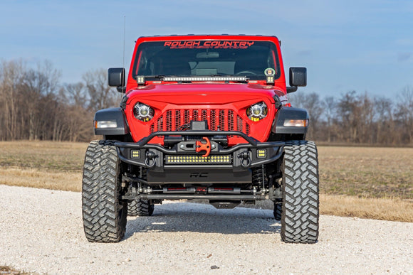 Rough Country 3.5 Inch lift Kit for Jeep Wrangler Unlimited 4WD 24-26