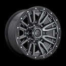 20X10 Fuel D680 Rebel Matte Gun Metal Black Bead Ring 8X170 ET-18 wheel/rim-1