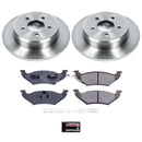 PowerStop OE Stock Replacement Low-Dust Ceramic Brake Pad and Rotor Kit