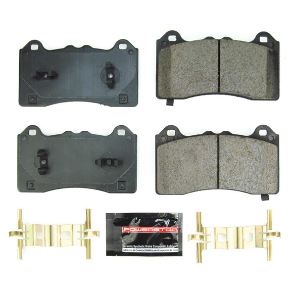 PowerStop Z23 Evolution Sport Carbon-Fiber Brake Pads With Hardware