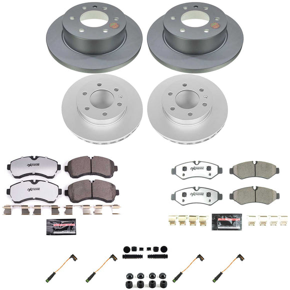 Z36 Truck & Tow Premium Carbon-Fiber Ceramic Brake Pad and Fully Coated Rotor Ki