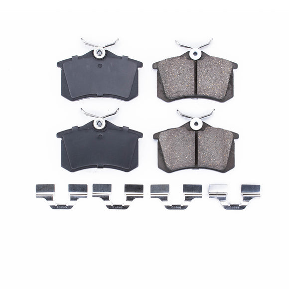 PowerStop Z17 Evolution Ceramic Brake Pads With Hardware