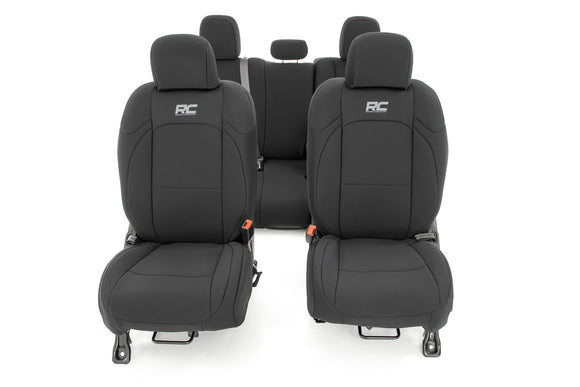 Rough Country Front and Rear Seat Covers For Jeep Gladiator JT 20-22