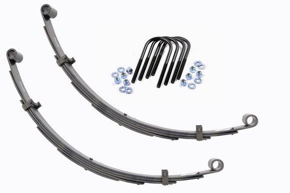 Rough Country Rear Leaf Springs 4" Lift For Toyota Land Cruiser FJ40 64-80