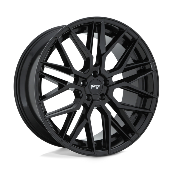 22X10.5 Niche M224 GAMMA Gloss Black 5X130 ET35 wheel/rim