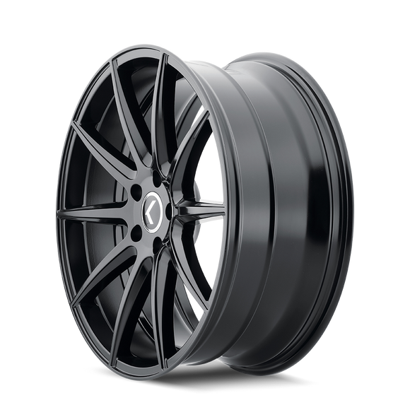 18x8 Kraze Cosmos Gloss Black 5x114.3 ET40 CB72.62 Wheel Rim