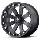 16X7 MSA OFFROAD Kore Black Wheel/Rim 4X156 ET0 4-156 16-7 M20-06756