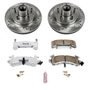 PowerStop Z26 Street Performance Ceramic Brake Pad and Drilled & Slotted Rotor K