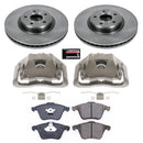 PowerStop OE Stock Replacement Low-Dust Ceramic Brake Pad, Rotor and Caliper Kit