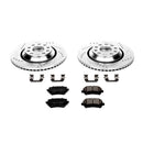 PowerStop Z23 Daily Driver Carbon-Fiber Ceramic Brake Pad and Drilled & Slotted