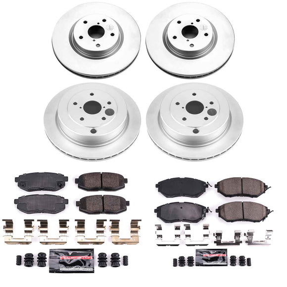 Z23 Daily Driver Premium Carbon-Fiber Ceramic Brake Pad and Fully Coated Rotor K