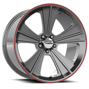 Vision V327 Satin Black 20x11 5x115 ET 27 71.5mm wheel/rim-1