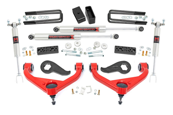 Rough Country 3" Lift Kit For Chevy GMC Sierra 3500 HD Silverado 3500 HD 20-24