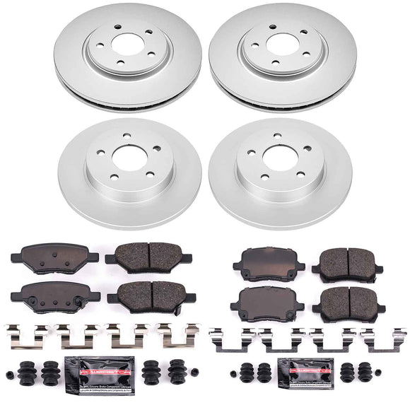 Z23 Daily Driver Premium Carbon-Fiber Ceramic Brake Pad and Fully Coated Rotor K