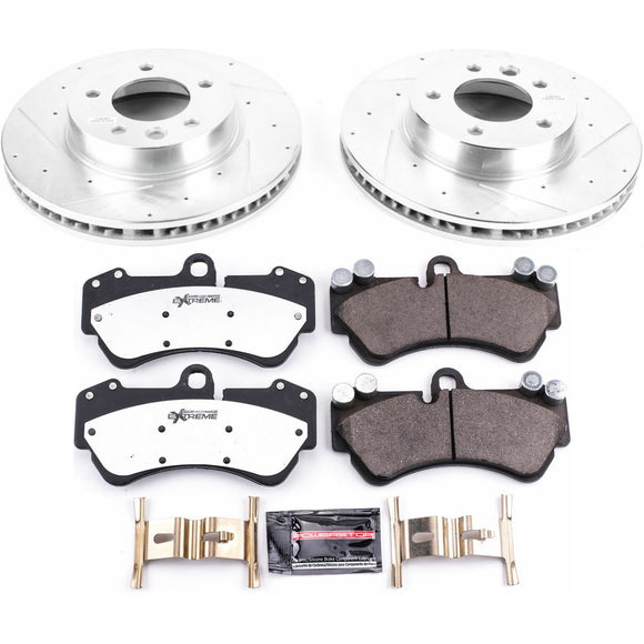 PowerStop Z26 Street Performance Ceramic Brake Pad and Drilled & Slotted Rotor K