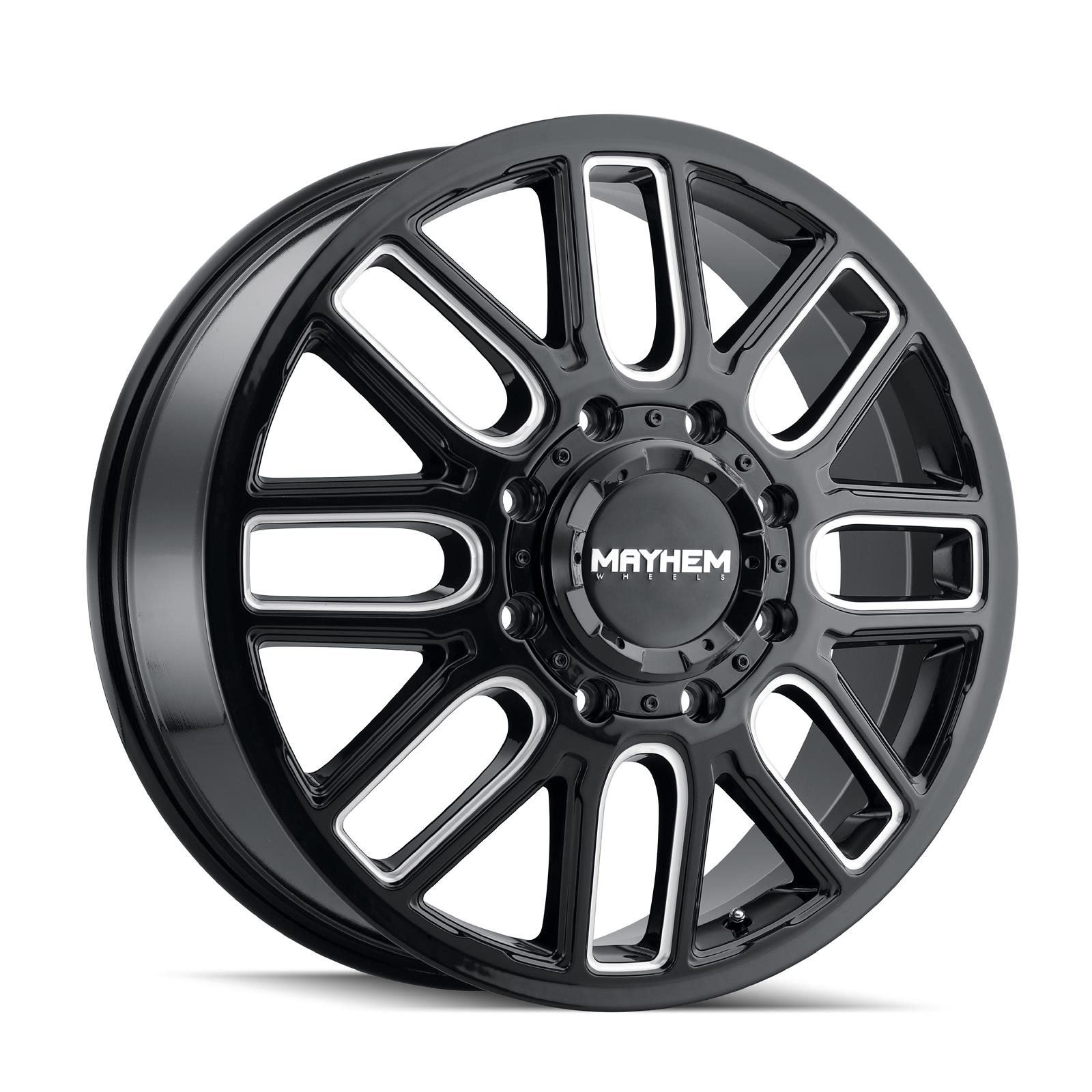 22X8.25 Mayhem Cogent Dually Black-Gloss Wheel/Rim 8x200 ET115