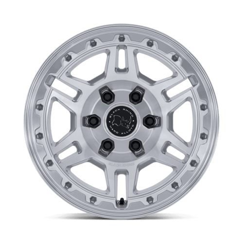 20x9 Black Rhino BR039 Vanguard Gloss Silver 6x114.3 ET15 Wheel