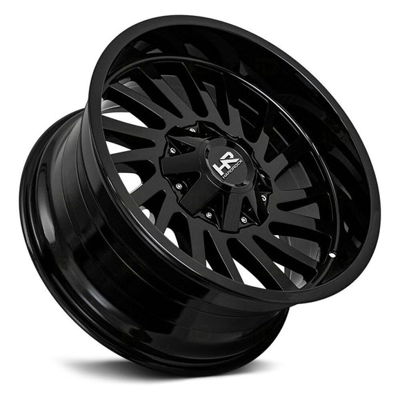 20x10 Hardrock Overdrive Gloss Black 5x127/139.7 ET-19 wheel/rim