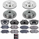 PowerStop OE Stock Replacement Low-Dust Ceramic Brake Pad, Rotor and Caliper Kit