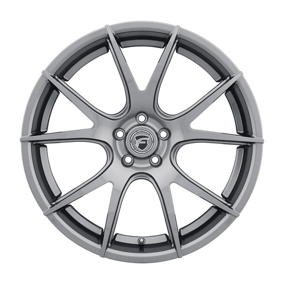 20x9 Forgestar CF5V Gloss Anthracite 5x114.3 5x4.5 ET35 Wheel Rim