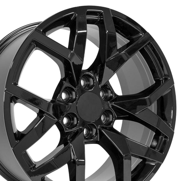 22" Replica CV66 fits Chevrolet Suburban 1500 22x9 Gloss Black
