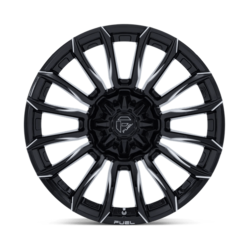20x9 Fuel Off-Road FC889 Blade Gloss Black Milled 6x135 ET1 CB106.1 Wheel Rim