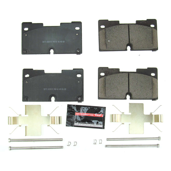 PowerStop Z23 Evolution Sport Carbon-Fiber Brake Pads With Hardware