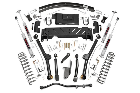 4.5 Inch Lift Kit - Long Arm - RR AAL - NP231 - Jeep Cherokee XJ (84-01)