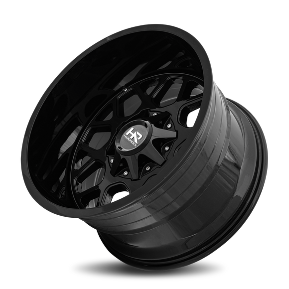 20x12 Hardrock Gunner Gloss Black 6x135/139.7 ET-44 wheel/rim
