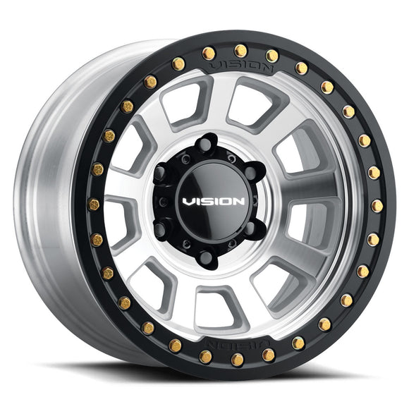 17X9 Vision OJOS Machined 8x165.1 8x6.5 ET-40 Wheel Rim