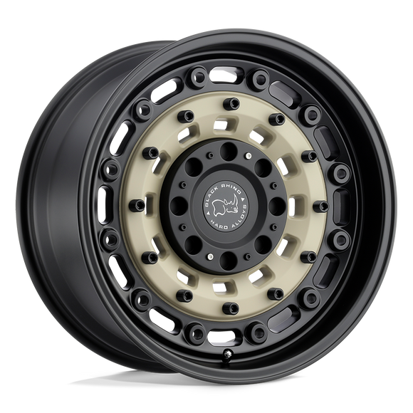 18x9.5 Black Rhino Arsenal Sand on Black 8x165.1 ET12.00 CB122.00 Wheel/Rim