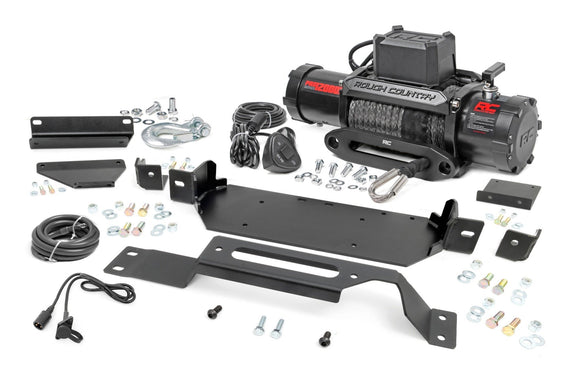 Rough Country PRO12000S Hidden Winch Mount Kit For Ford F-250 Super Duty 20-22
