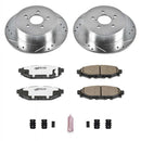 PowerStop Z26 Street Performance Ceramic Brake Pad and Drilled & Slotted Rotor K