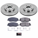 PowerStop OE Stock Replacement Low-Dust Ceramic Brake Pad and Rotor Kit