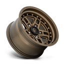 17X9 Fuel D669 NITRO Matte Bronze 5X127 ET-12 wheel/rim