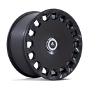 22x9 Asanti AB045 Aristocrat Matte Black 5x108 ET38 CB72.56 Wheel Rim-2