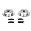 PowerStop Z23 Daily Driver Carbon-Fiber Ceramic Brake Pad and Drilled & Slotted