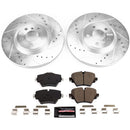 PowerStop Z23 Daily Driver Carbon-Fiber Ceramic Brake Pad and Drilled & Slotted