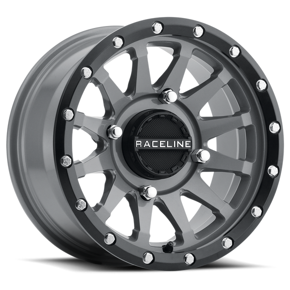 14x7 Raceline A95SG Trophy Gloss Gray 4x156 ET10 CB132.5 Wheel